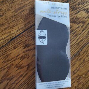 Spa Bella Memory Foam Anti-Stress Therapy Eye Pillow, New in Box